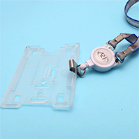 Dây đeo thẻ co rút yoyo in truyền nhiệt